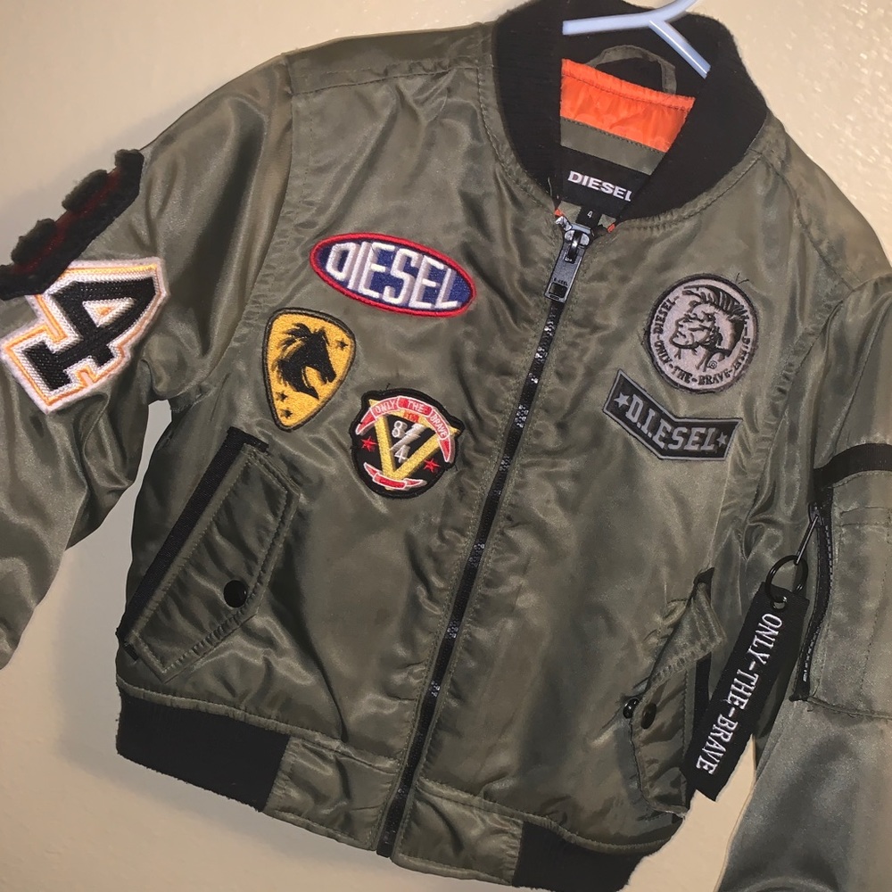 Diesel Kids Bomber Jacket